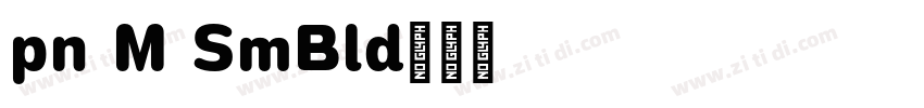 Opun Mai SemiBold字体转换